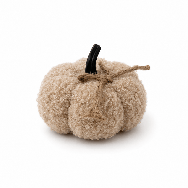 Fabric Mini Pumpkin With Bow - Lady of the Lake
