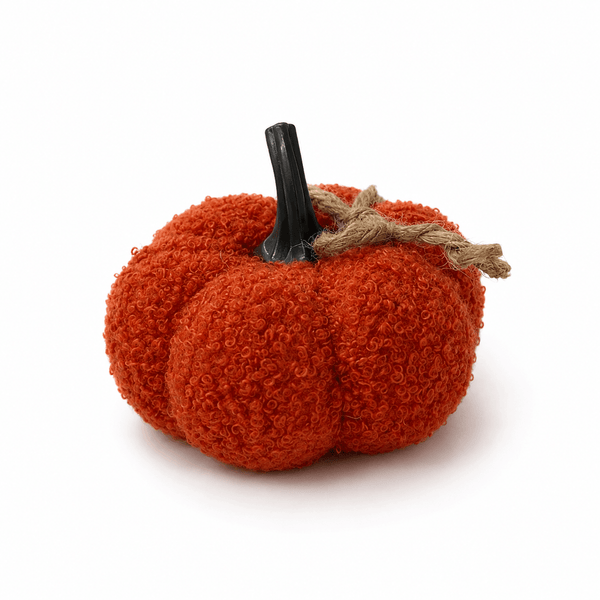 Fabric Mini Pumpkin With Bow - Lady of the Lake