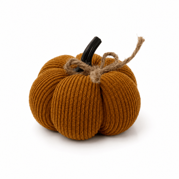 Fabric Mini Pumpkin With Bow - Lady of the Lake