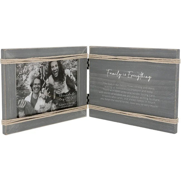 Family Is Everything - Hinged Sentiment Photo Frame - Lady of the Lake