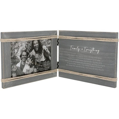Family Is Everything - Hinged Sentiment Photo Frame - Lady of the Lake
