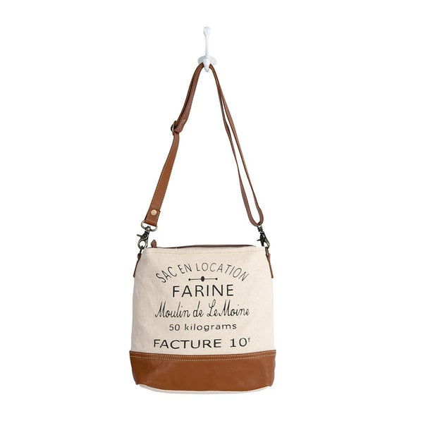 Farine Canvas Crossbody Bag - Lady of the Lake
