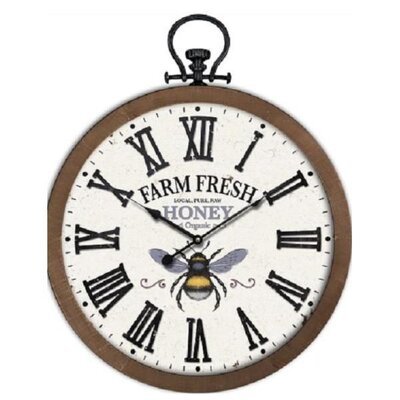 Farm Fresh Honey Wall Clock - Lady of the Lake