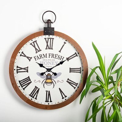 Farm Fresh Honey Wall Clock - Lady of the Lake