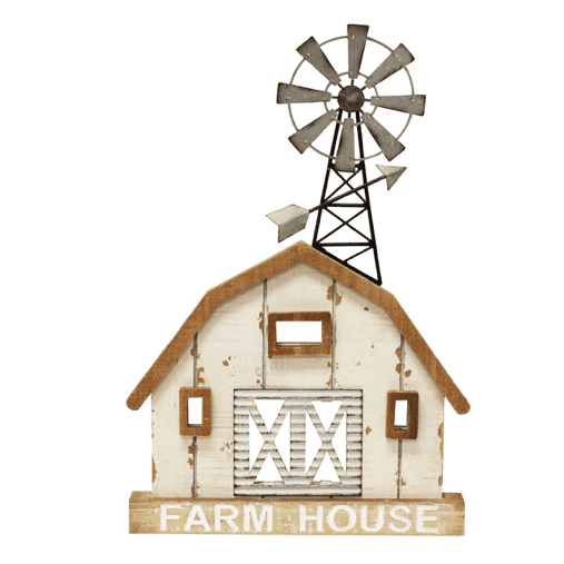 Farm House Barn Shaped Wall Decor