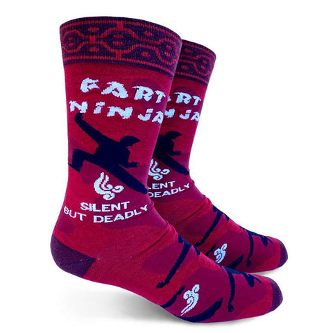 Fart Ninja - Men's Crew Socks