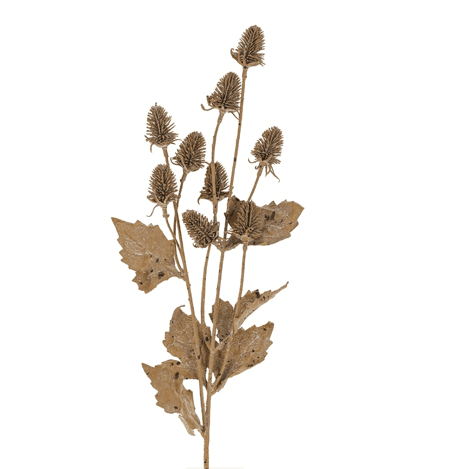 Faux Dried Thistle Spray - Lady of the Lake