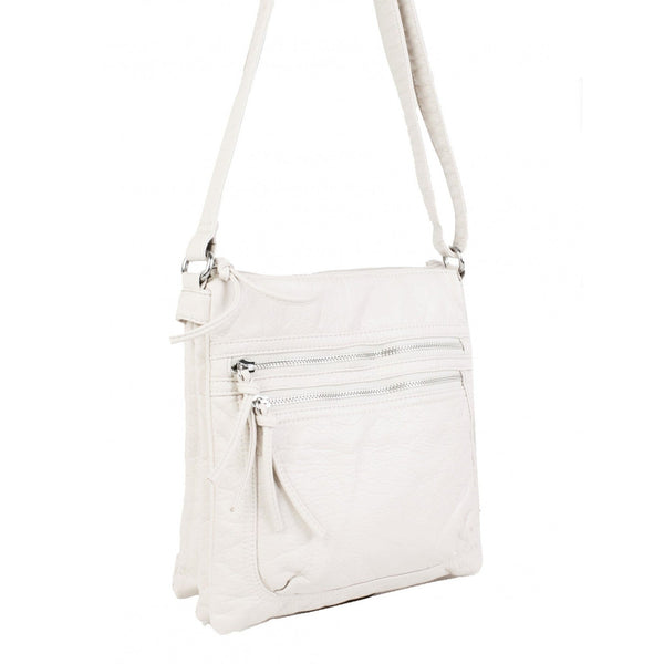 Faux Leather Satchel
