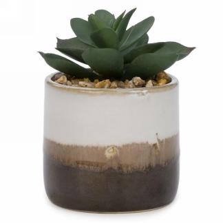 Faux Succulent In Pot