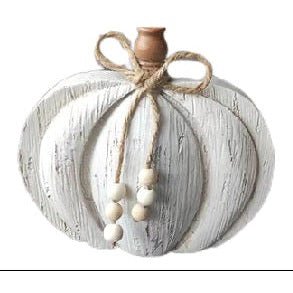 Faux Wooden Pumpkin - Lady of the Lake