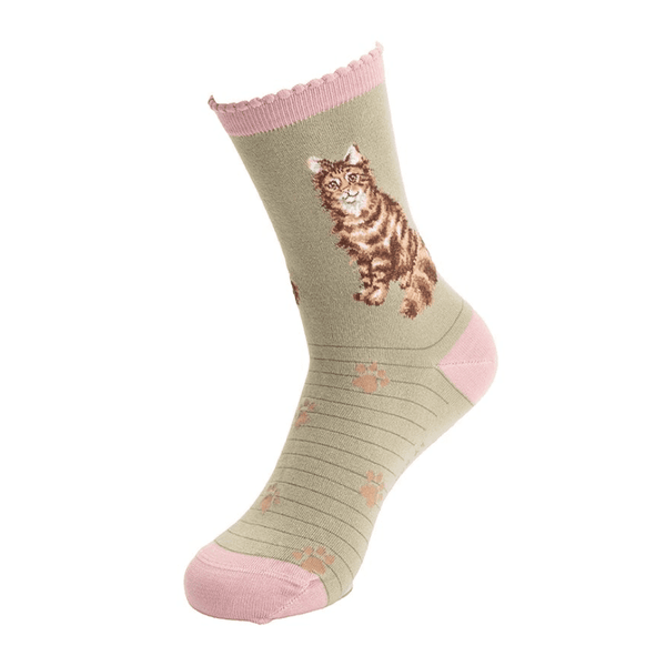 Feline Fabulous - Cat Socks - Lady of the Lake