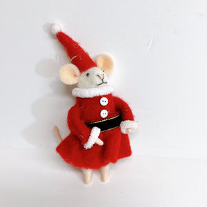 Felt Mrs. Claus Mouse