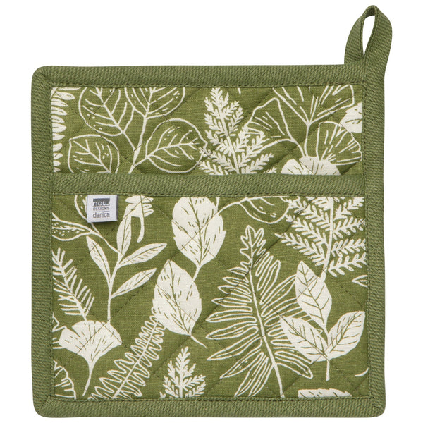 Fern & Frond Pocket Potholder - Lady of the Lake