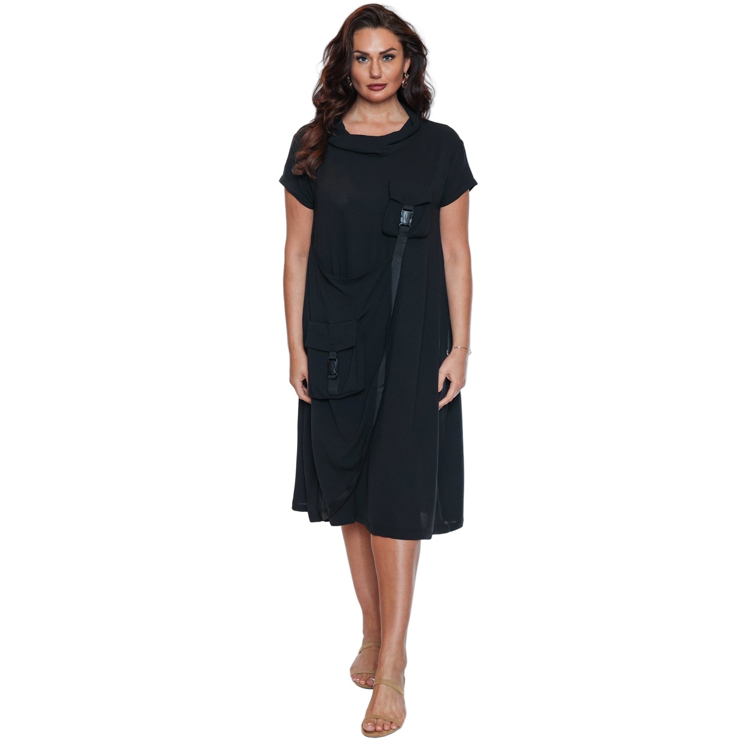 Fiia Cowl Neck Dress - Lady of the Lake