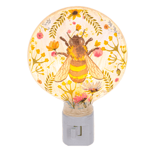 Floral Bee Night Light