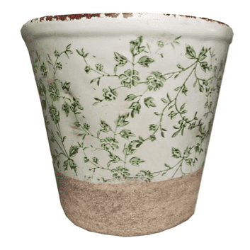 Floral Plant Pot