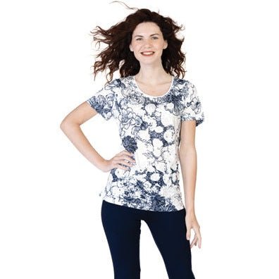 Floral Print Top - Lady of the Lake