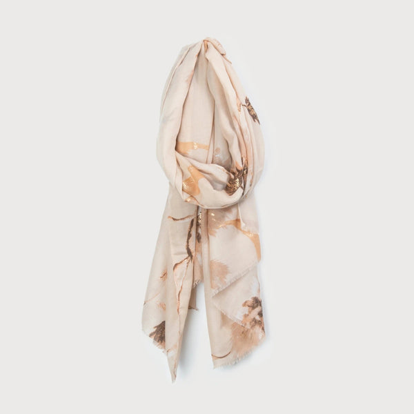 Floral Tapestry Print Scarf