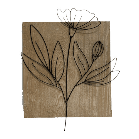 Floral Wall Decor - Lady of the Lake