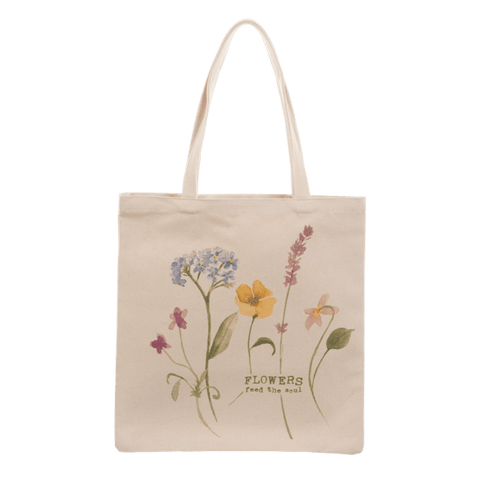 Flowers Feed The Soul - Tote Bag - Lady of the Lake
