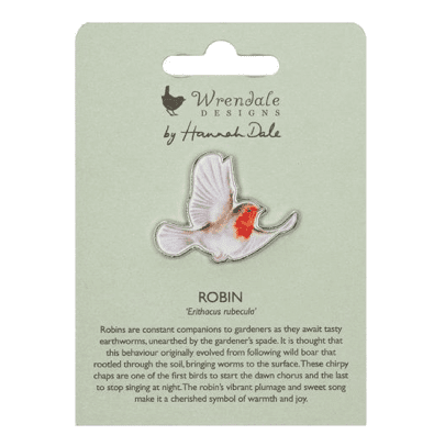 Flying Robin - Robin Pin - Lady of the Lake