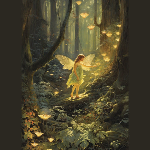 Forest Fairy - Greeting Card -Birthday