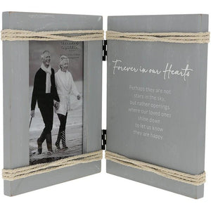 Forever In Our Hearts - Hinged Sentiment Photo Frame - Lady of the Lake