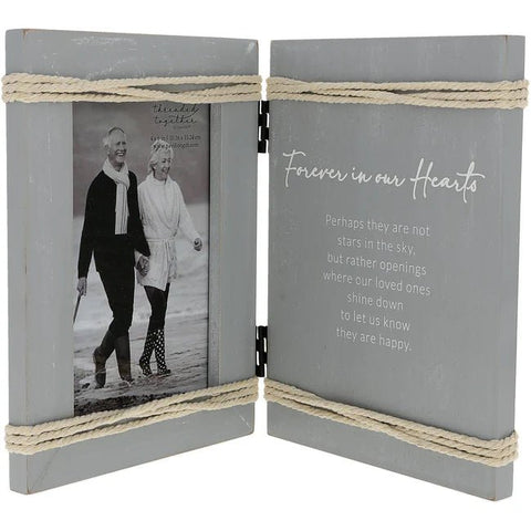 Forever In Our Hearts - Hinged Sentiment Photo Frame - Lady of the Lake