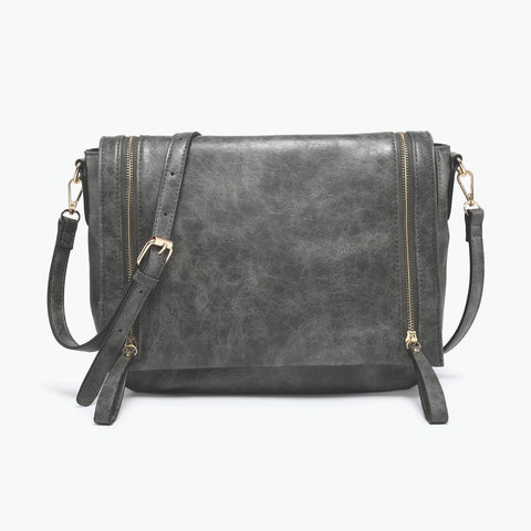 Foster Distressed Crossbody Bag - Lady of the Lake