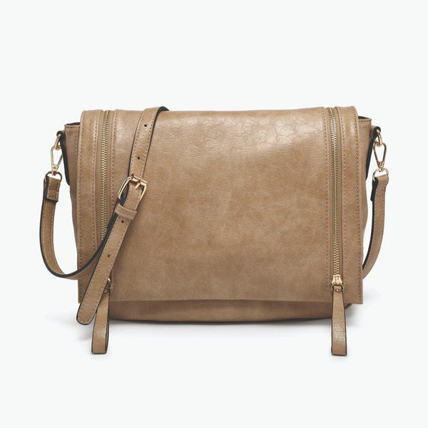 Foster Distressed Crossbody Bag - Lady of the Lake