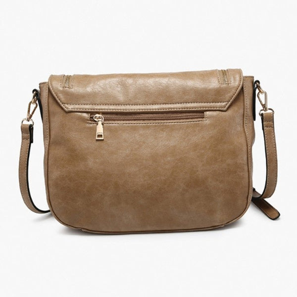 Foster Distressed Crossbody Bag - Lady of the Lake