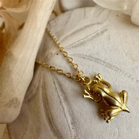 Freg Frog Charm Necklace - Lady of the Lake