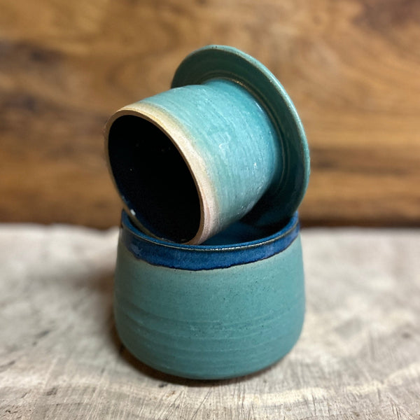 French Butter Bell - The Blue Garden Pottery