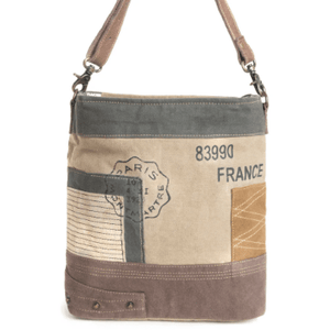 French Postmark Shoulder Bag