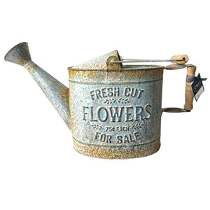 Fresh Cut Flowers Decorative Watering Can