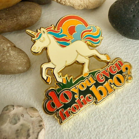Frolic Unicorn Enamel Pin - Lady of the Lake