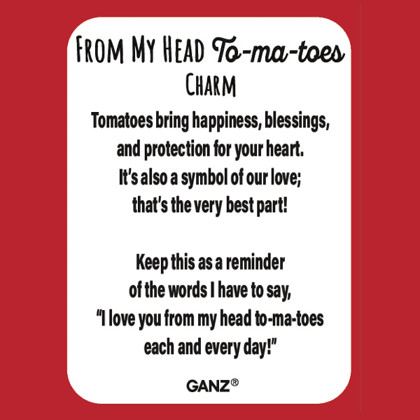 From My Head To - MA - Toes - Tomato Charm - Lady of the Lake
