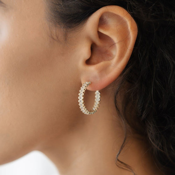 Front & Centre Hoop Earrings - Lady of the Lake