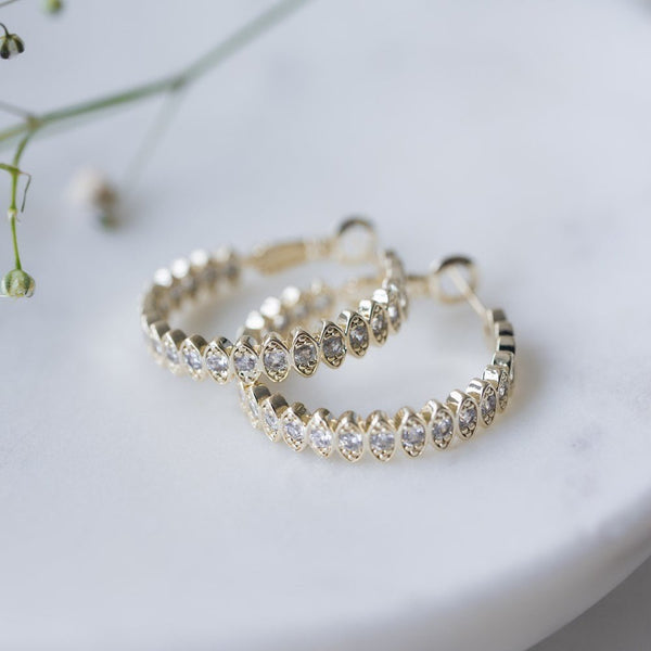 Front & Centre Hoop Earrings - Lady of the Lake