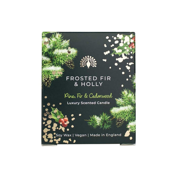 Frosted Fir & Holly Scented Candle - Lady of the Lake
