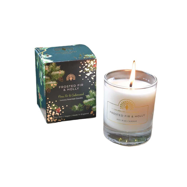 Frosted Fir & Holly Scented Candle - Lady of the Lake