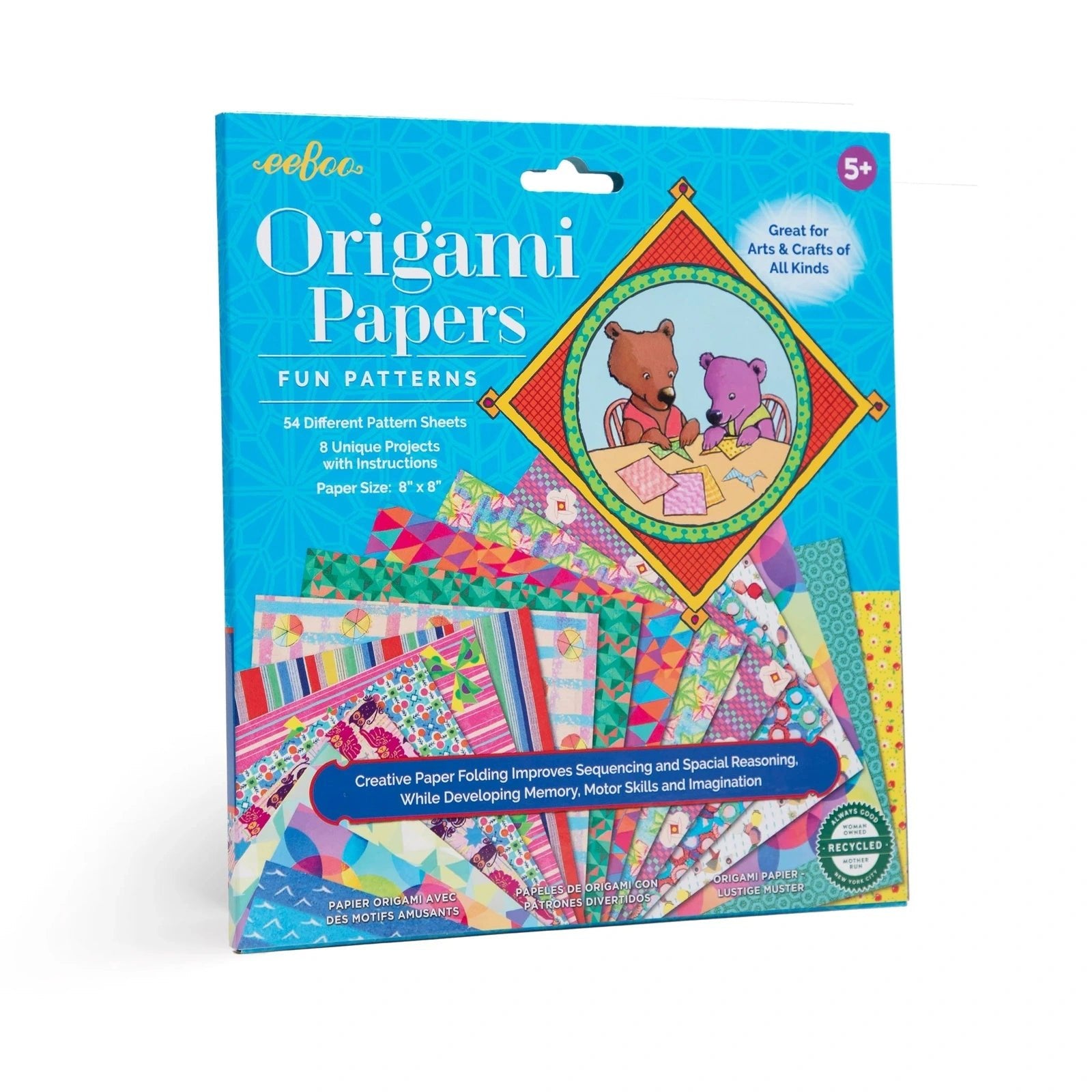 Fun Patterns Origami Papers – Lady of the Lake