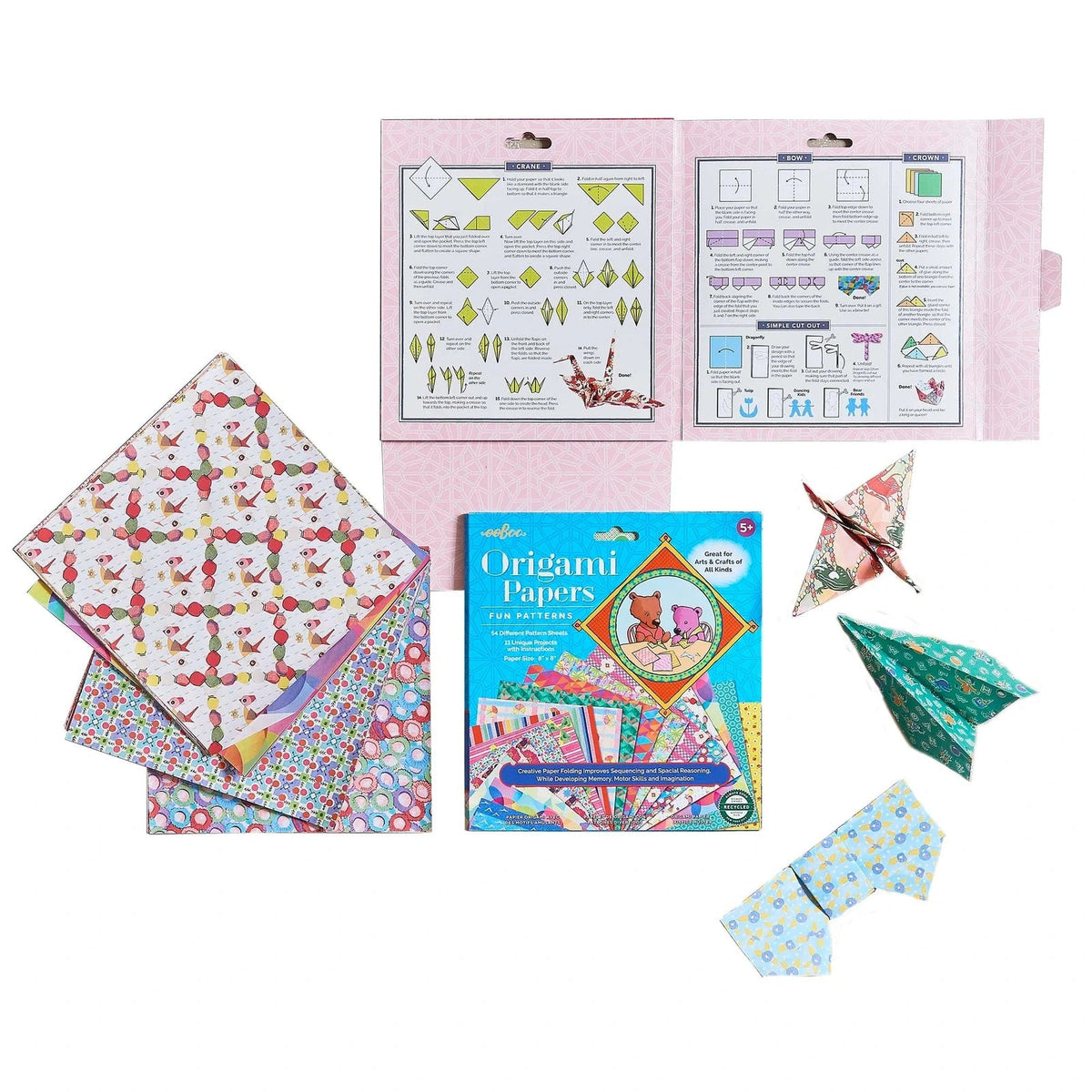 Fun Patterns Origami Papers – Lady of the Lake