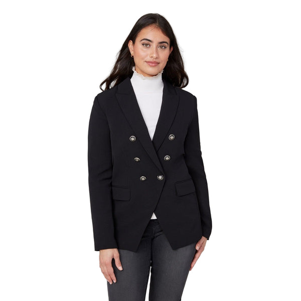 Gabby Mixed Media Woven Jacket - Lady of the Lake