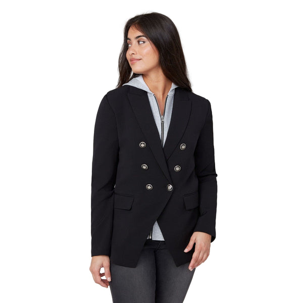 Gabby Mixed Media Woven Jacket - Lady of the Lake