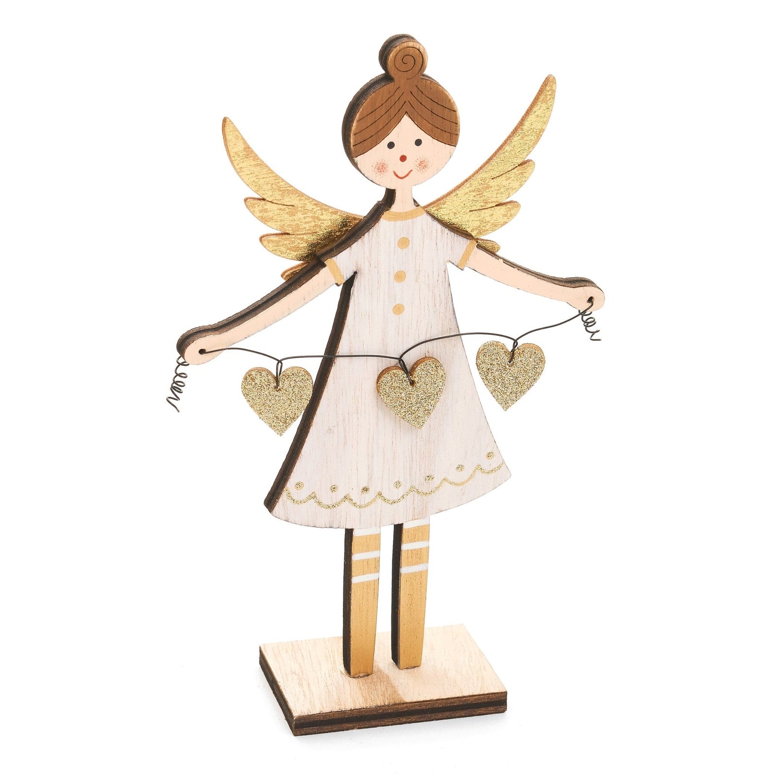 Gabriel Angel With Star Garland