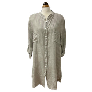 Gaëlle Striped Shirt Dress - Lady of the Lake