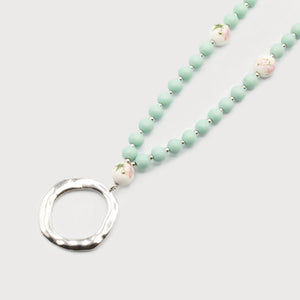 Galway Mint & Silver Necklace