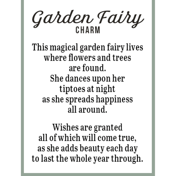 Garden Fairy - Charm - Lady of the Lake