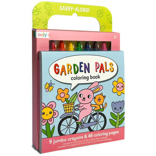 Garden Pals Carry Along! Colouring Book & Crayon Set - Lady of the Lake